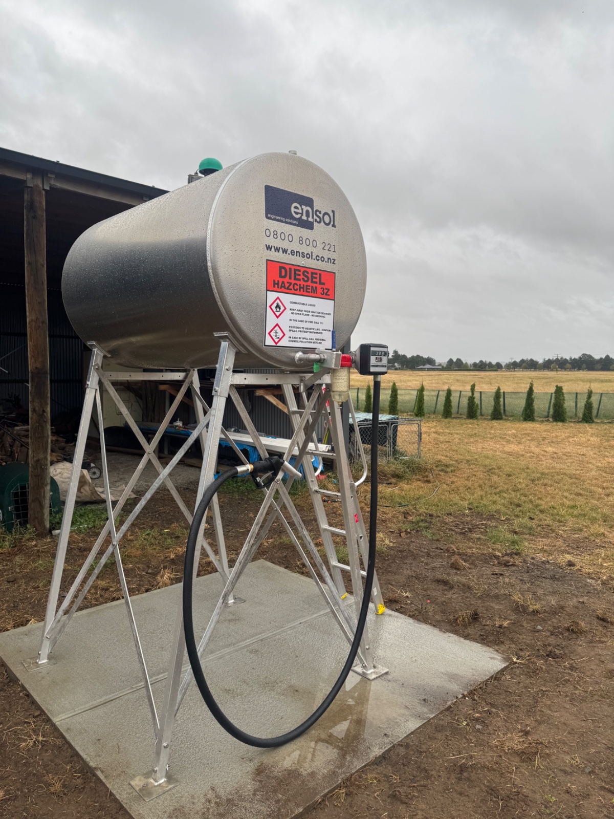 Diesel tank fabrication